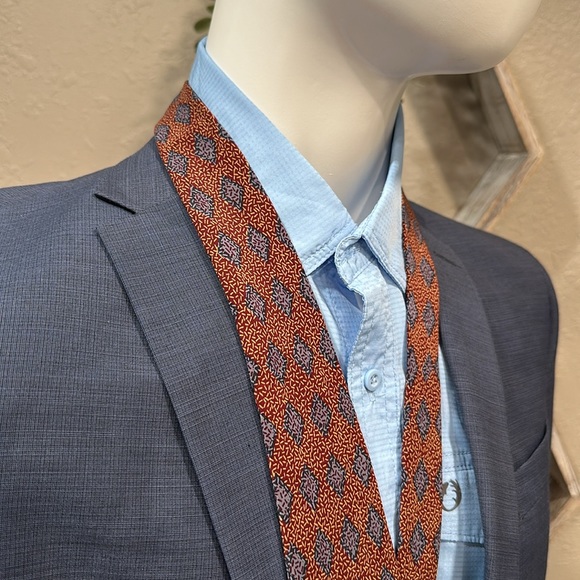 Christian Dior Cravate Tie 100% Imported Silk In Great Condition - Picture 6 of 11